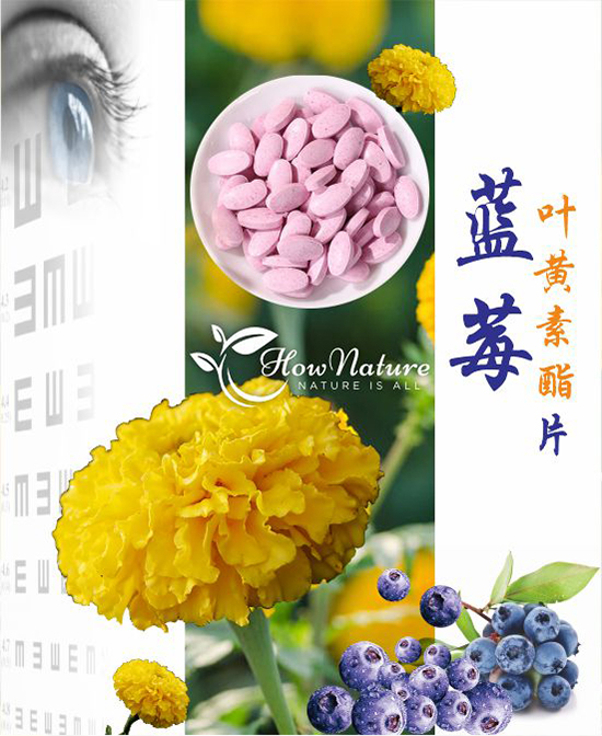 加拿大OEM工厂定制代加工蓝莓叶黄素酯片